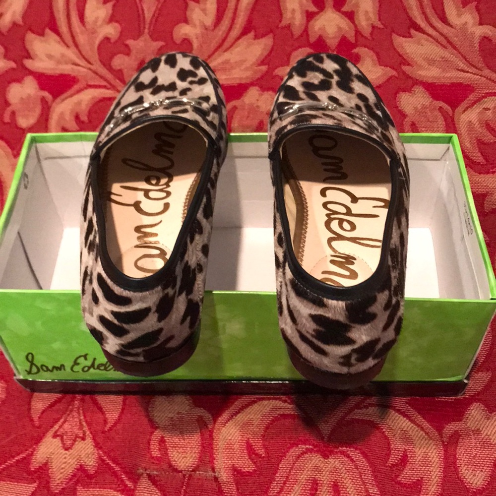 Sam Edelman leopard shoes